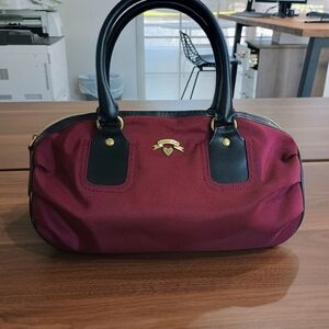 Victoria's Secret Burgundy and Black Mini Bag